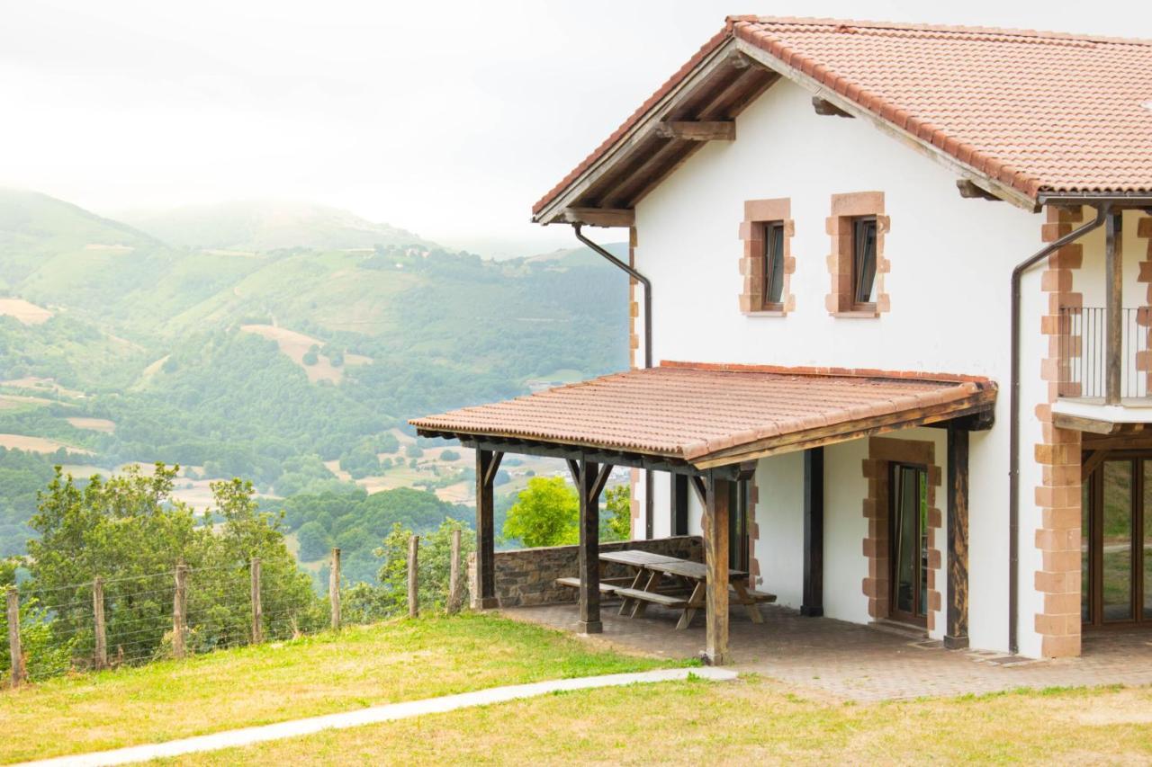 Behin Batean, Espectacular Casa Rural En Pleno Corazon Del Valle Baztan Ziga Eksteriør billede