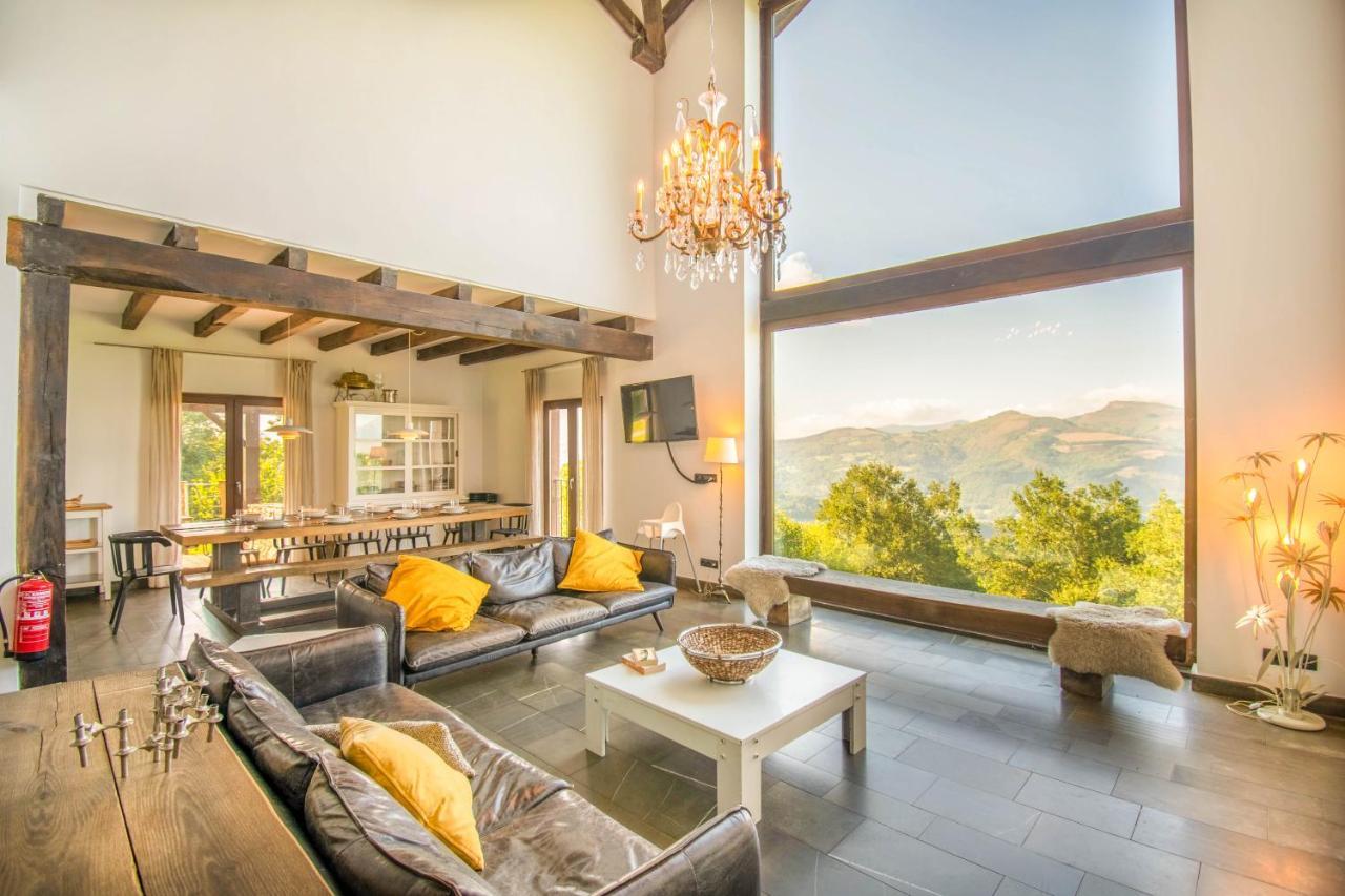 Behin Batean, Espectacular Casa Rural En Pleno Corazon Del Valle Baztan Ziga Eksteriør billede