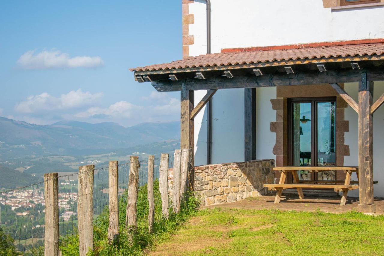 Behin Batean, Espectacular Casa Rural En Pleno Corazon Del Valle Baztan Ziga Eksteriør billede