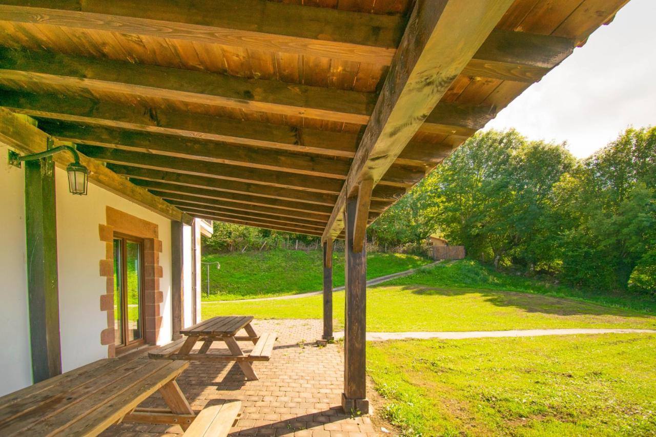 Behin Batean, Espectacular Casa Rural En Pleno Corazon Del Valle Baztan Ziga Eksteriør billede