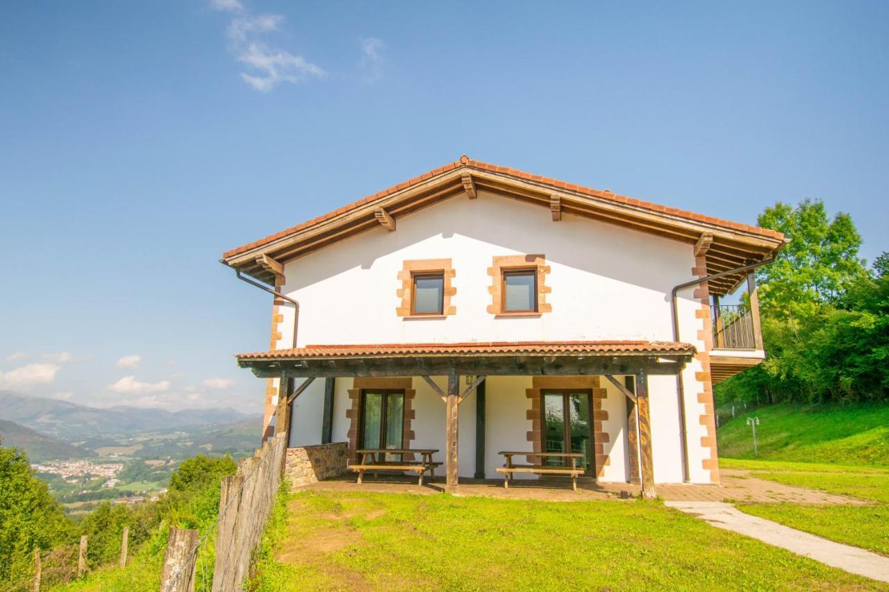 Behin Batean, Espectacular Casa Rural En Pleno Corazon Del Valle Baztan Ziga Eksteriør billede