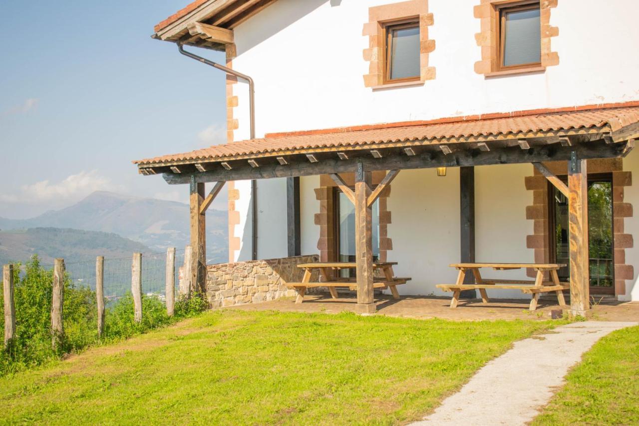 Behin Batean, Espectacular Casa Rural En Pleno Corazon Del Valle Baztan Ziga Eksteriør billede