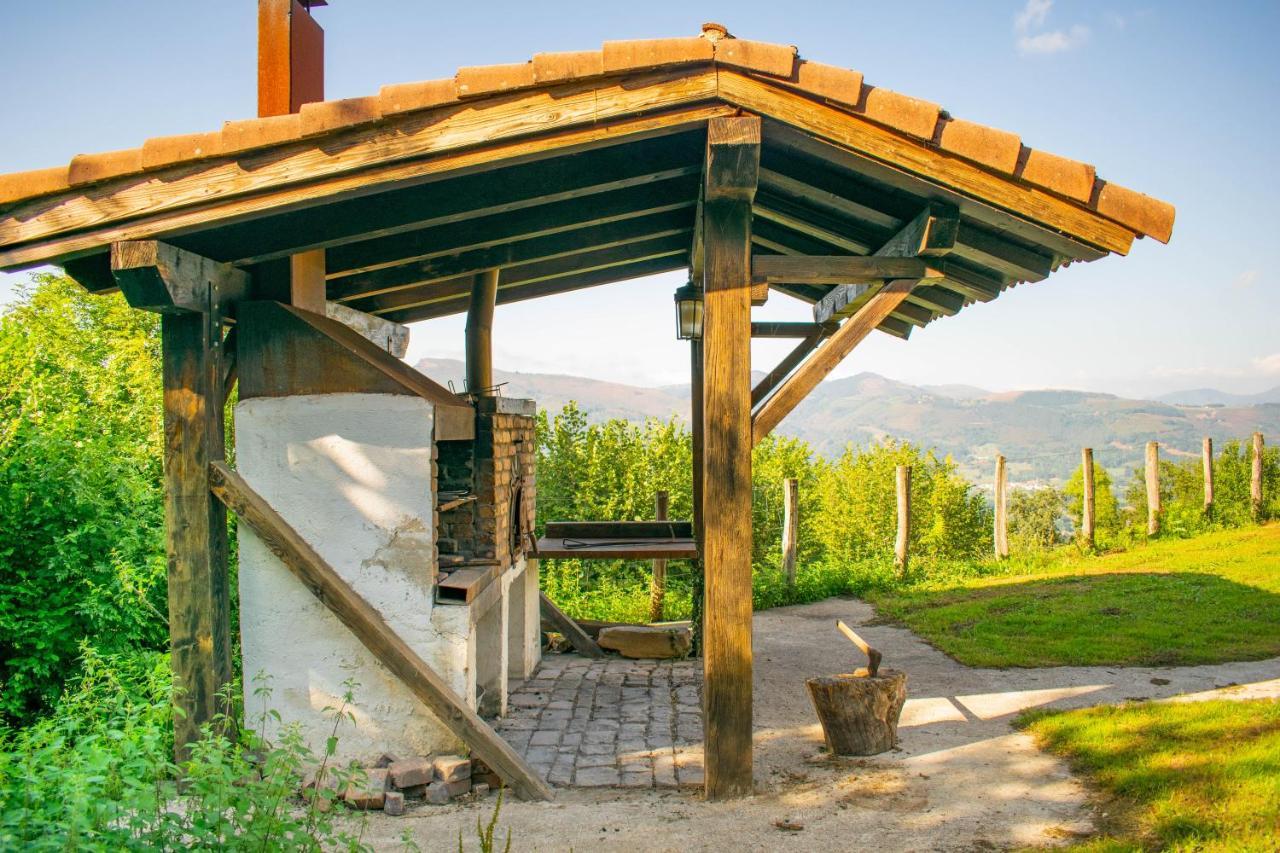 Behin Batean, Espectacular Casa Rural En Pleno Corazon Del Valle Baztan Ziga Eksteriør billede